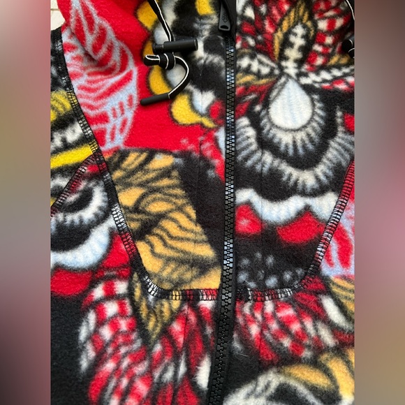 Free People Movement Wild and Free Printed Fleece Pullover Wildflower - Picture 5 of 7